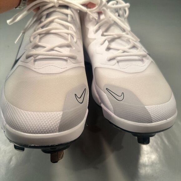 Nike Force Zoom Trout 9 Pro Baseball Metal Cleats Mens Platinum FB2907-102  13 main image 16
